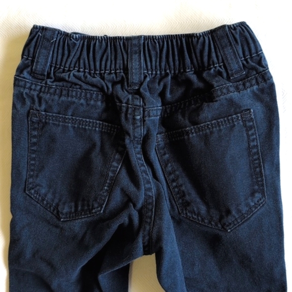 old navy blue cotton twill relaxed fit straight leg chinos pants 18-24 months - Picture 7 of 7